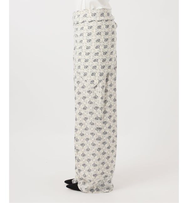 journal standard L'essage「《予約》IPEKERフラワー/ペイズリージャガード スカーフ付きパンツ」|その他|