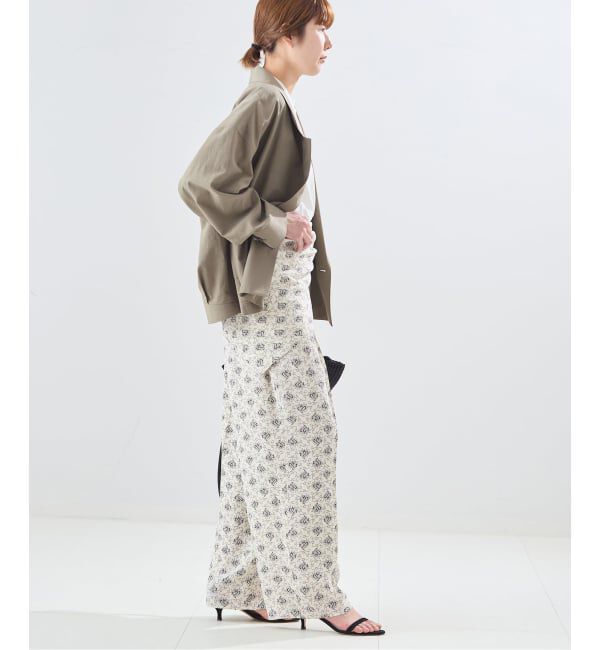 journal standard L'essage「《予約》IPEKERフラワー/ペイズリージャガード スカーフ付きパンツ」|その他|