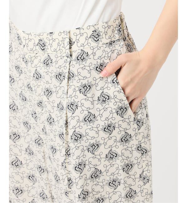 journal standard L'essage「《予約》IPEKERフラワー/ペイズリージャガード スカーフ付きパンツ」|その他|