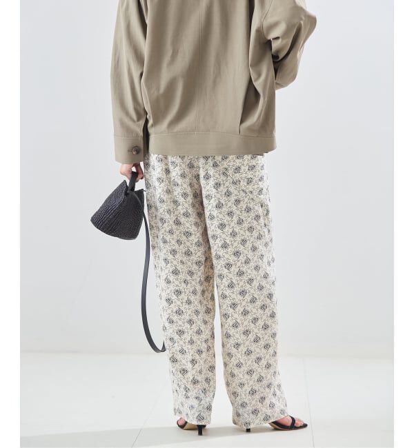 journal standard L'essage「《予約》IPEKERフラワー/ペイズリージャガード スカーフ付きパンツ」|その他|