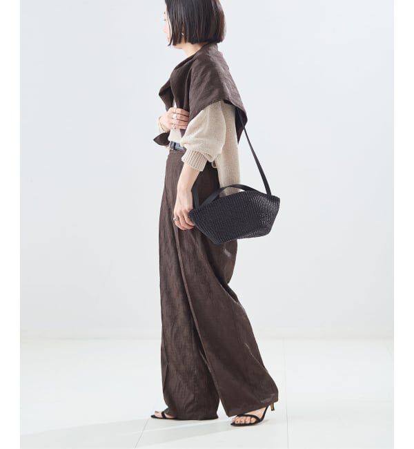 journal standard L'essage「《予約》IPEKERフラワー/ペイズリージャガード スカーフ付きパンツ」|その他|