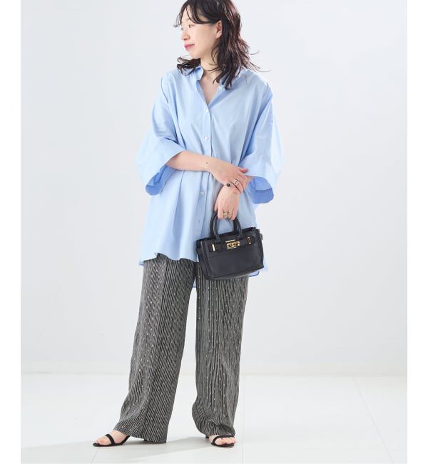 journal standard L'essage「《追加予約》【WEB限定カラーあり】DEVEAUX GOLDラメモノトーンイージーパンツ」|その他|