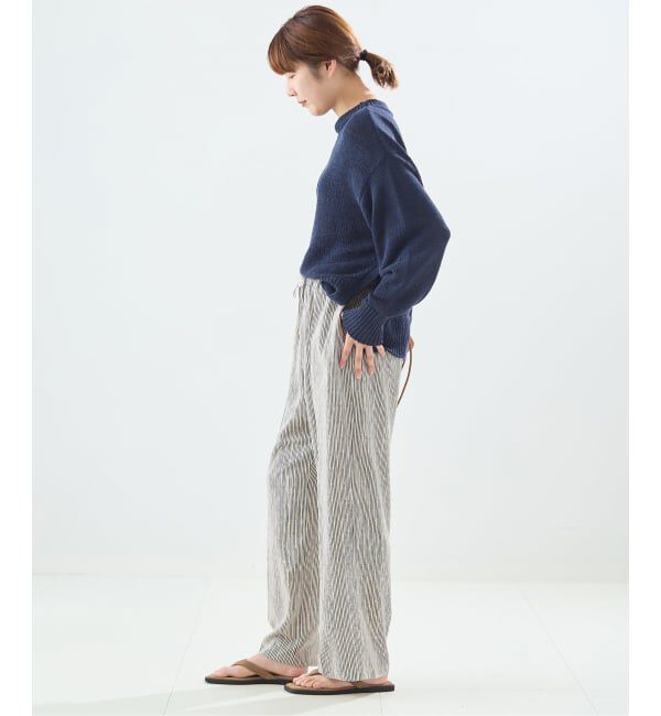 journal standard L'essage「《追加予約》【WEB限定カラーあり】DEVEAUX GOLDラメモノトーンイージーパンツ」|その他|