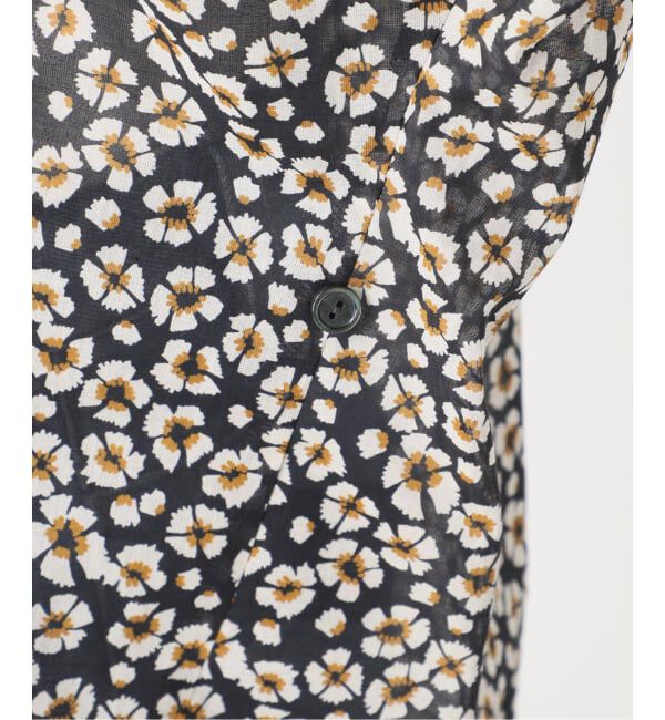 journal standard L'essage「《予約》DEVEAUXフラワー&チェック/無地タックスリーブシャツ」|シャツ・ブラウス|