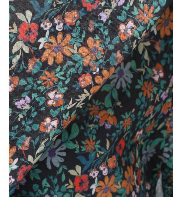 journal standard L'essage「《予約》DEVEAUXフラワー&チェック/無地タックスリーブシャツ」|シャツ・ブラウス|