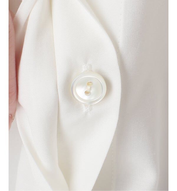 journal standard L'essage「《予約》DEVEAUXフラワー&チェック/無地タックスリーブシャツ」|シャツ・ブラウス|