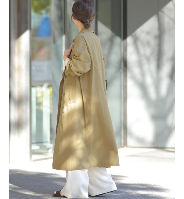 JOURNAL STANDARD relume「《追加予約 / 新色 / 洗濯機洗い可》コットンナイロンライトトレンチコート」|トレンチコート|