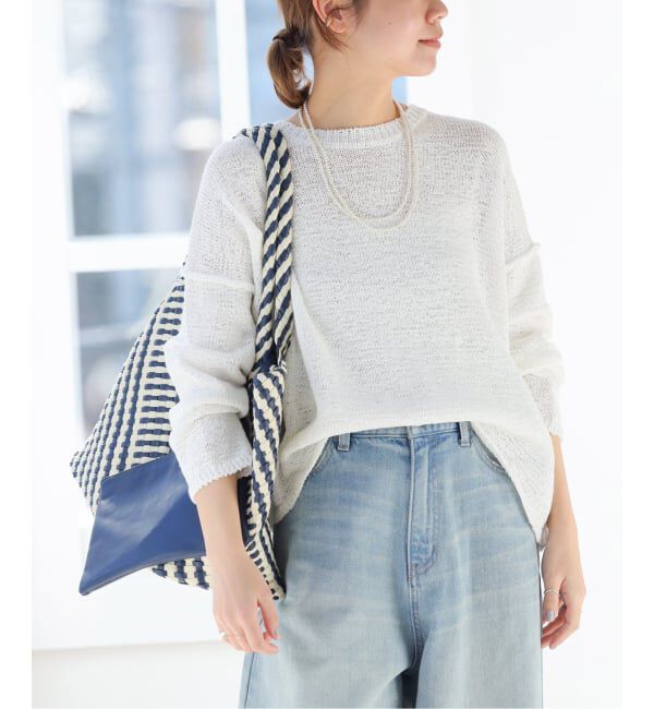 JOURNAL STANDARD relume「《追加予約》テープヤーンルーズプルオーバー」|ニット・セーター|