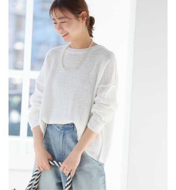 JOURNAL STANDARD relume「《追加予約》テープヤーンルーズプルオーバー」|ニット・セーター|