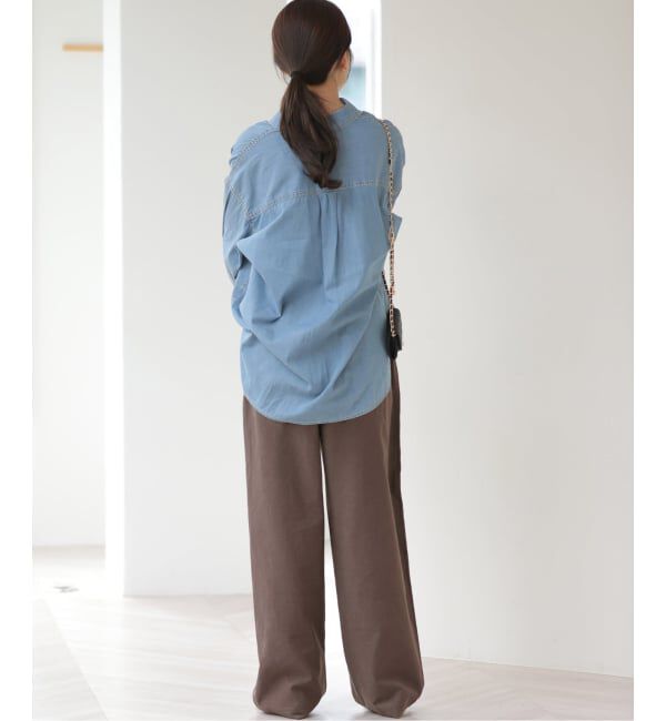 JOURNAL STANDARD relume「《予約》［26SS新作］リネンミックスリラックスカーブパンツ」|その他|