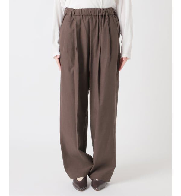 JOURNAL STANDARD relume「《予約》［26SS新作］リネンミックスリラックスカーブパンツ」|その他|