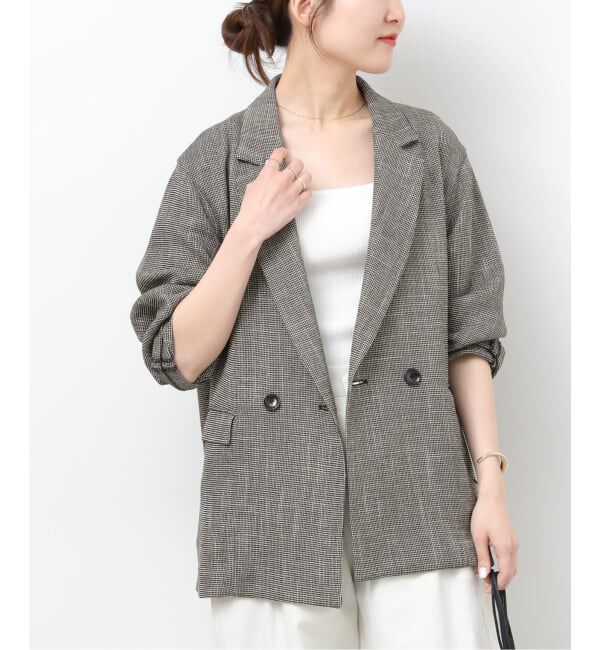 JOURNAL STANDARD relume「《予約》［26SS新作/吸水速乾/手洗い可］ドライスラブ テーラードジャケット」|テーラードジャケット|