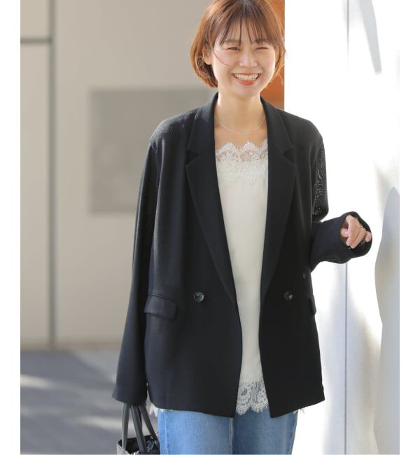 JOURNAL STANDARD relume「《予約》［26SS新作/吸水速乾/手洗い可］ドライスラブ テーラードジャケット」|テーラードジャケット|