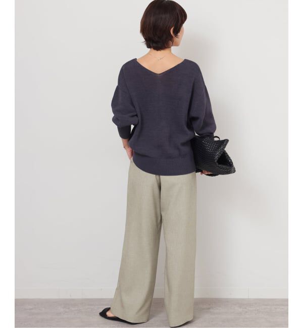 JOURNAL STANDARD relume「《予約》［26SS新作 / 防シワ］メランジドビータックパンツ」|スラックス|