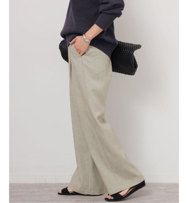 JOURNAL STANDARD relume「《予約》［26SS新作 / 防シワ］メランジドビータックパンツ」|スラックス|