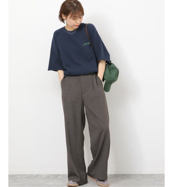 JOURNAL STANDARD relume「《予約》［26SS新作 / 防シワ］メランジドビータックパンツ」|スラックス|