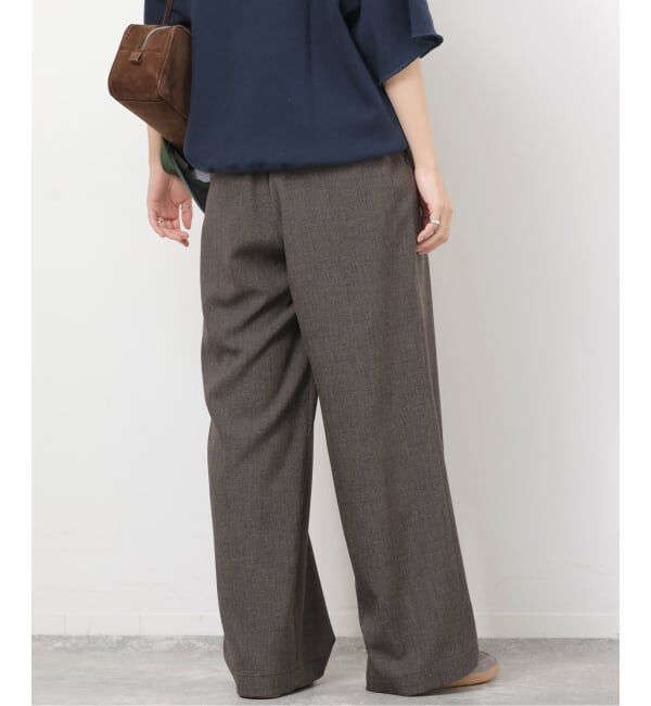 JOURNAL STANDARD relume「《予約》［26SS新作 / 防シワ］メランジドビータックパンツ」|スラックス|