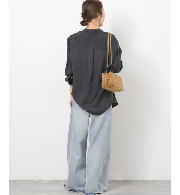 JOURNAL STANDARD relume「《予約》［26SS新作］キュプラオーバーサイズシャツ」|シャツ・ブラウス|