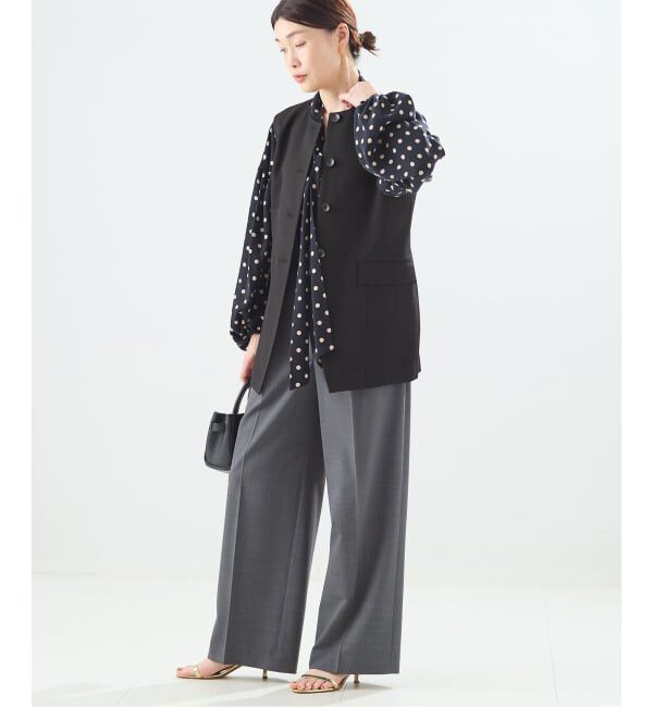 journal standard L'essage「《予約》リノオックス ノーカラーベスト」|ダウンベスト・ベスト|