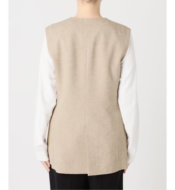 journal standard L'essage「《予約》リノオックス ノーカラーベスト」|ダウンベスト・ベスト|