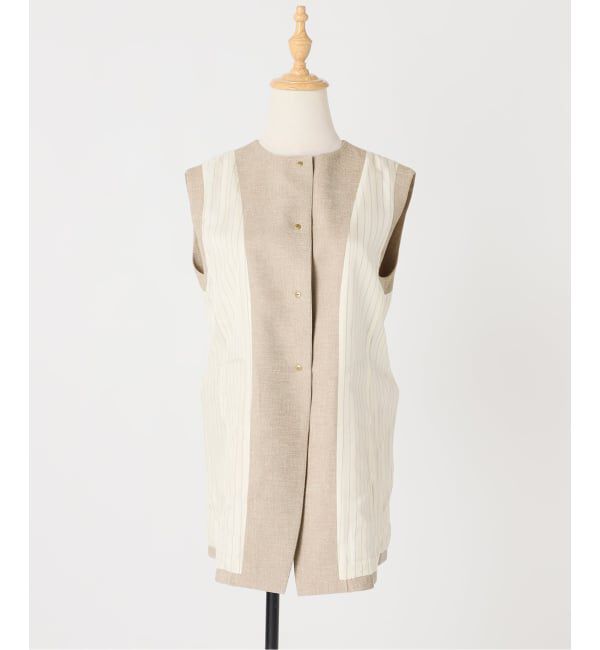 journal standard L'essage「《予約》リノオックス ノーカラーベスト」|ダウンベスト・ベスト|