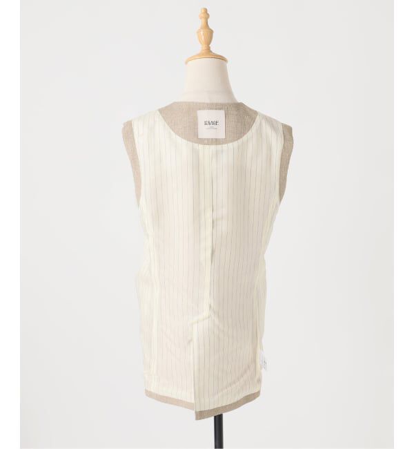 journal standard L'essage「《予約》リノオックス ノーカラーベスト」|ダウンベスト・ベスト|