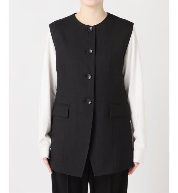 journal standard L'essage「《予約》リノオックス ノーカラーベスト」|ダウンベスト・ベスト|