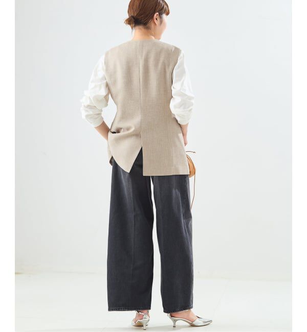 journal standard L'essage「《予約》リノオックス ノーカラーベスト」|ダウンベスト・ベスト|