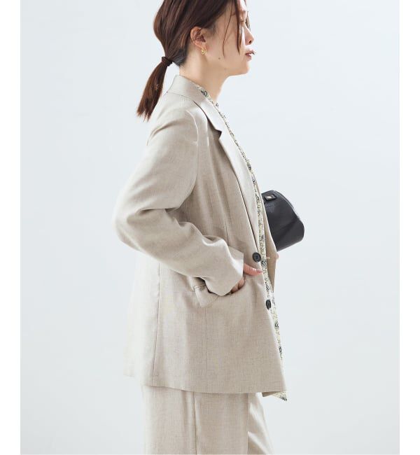 journal standard L'essage「《予約》アイアスダブルブレステッドジャケット」|テーラードジャケット|