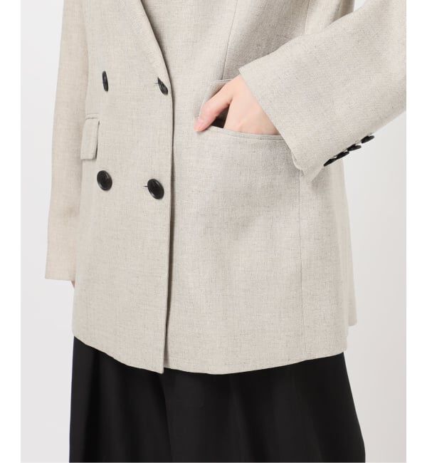 journal standard L'essage「《予約》アイアスダブルブレステッドジャケット」|テーラードジャケット|