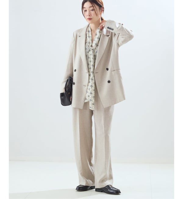 journal standard L'essage「《予約》アイアスダブルブレステッドジャケット」|テーラードジャケット|