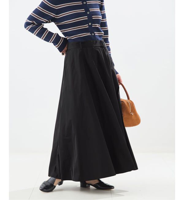 journal standard L'essage「《予約》TAFTAフレアスカート」|スカート|