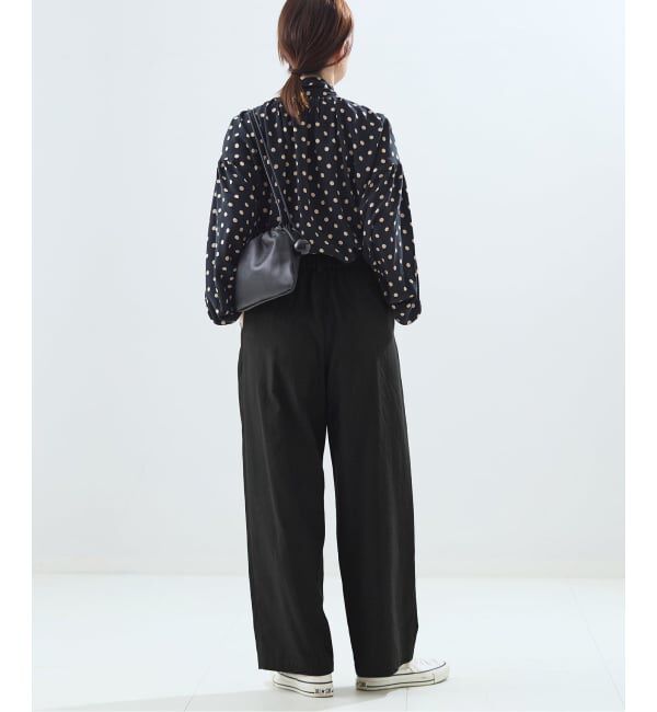 journal standard L'essage「《予約》リノリオグログランタックパンツ」|スラックス|