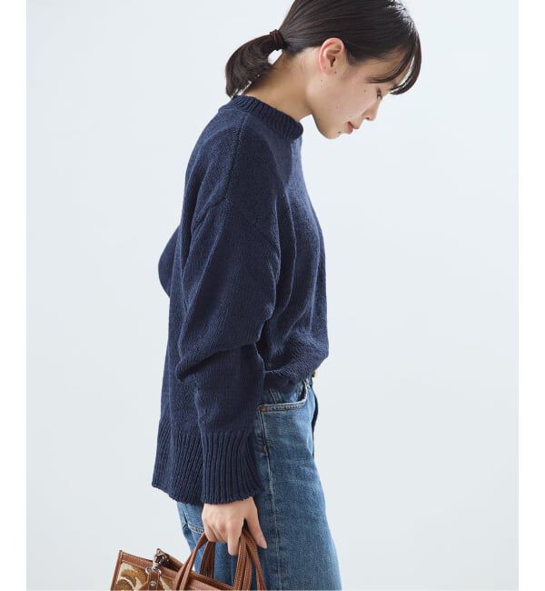 journal standard L'essage「《予約》コットンTAPEワイドプルオーバー」|ニット・セーター|