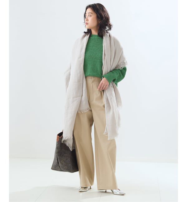 journal standard L'essage「《予約》コットンTAPEワイドプルオーバー」|ニット・セーター|