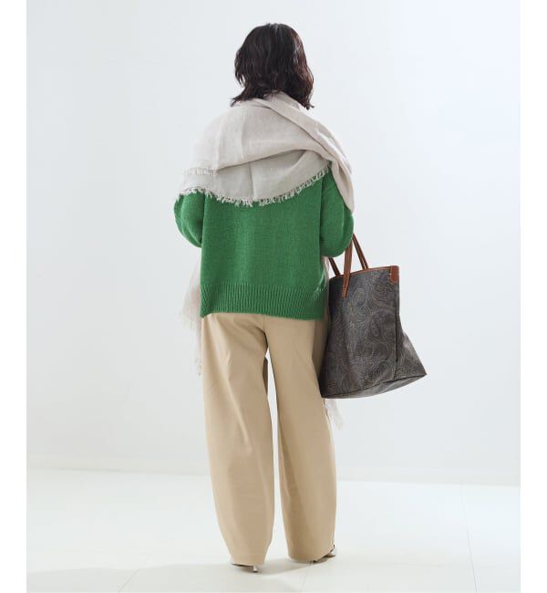 journal standard L'essage「《予約》コットンTAPEワイドプルオーバー」|ニット・セーター|