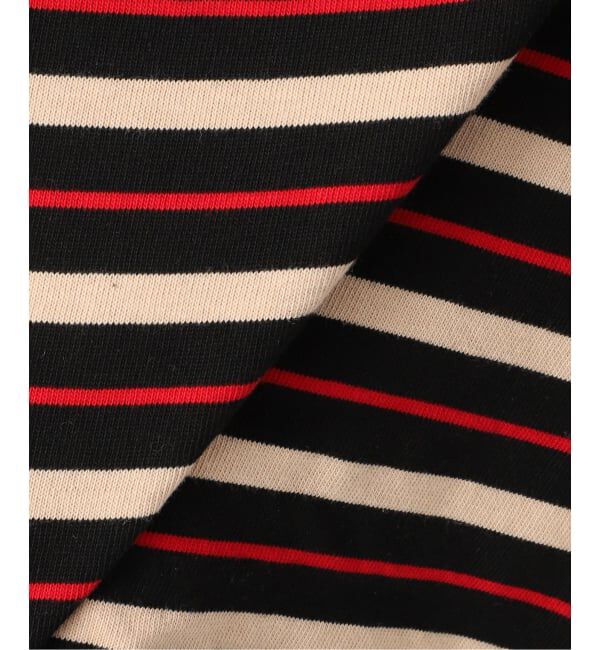 journal standard L'essage「《予約》マルチボーダーロングスリーブポロシャツ」|Tシャツ・カットソー|