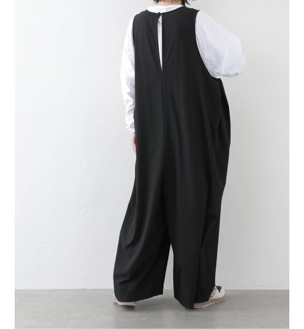 journal standard luxe「《予約》TRストレッチ Vネックサロペット」|オールインワン|