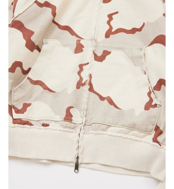 JOURNAL STANDARD「《予約》ラウンド スリーブ フーディ &ldquo;カモ柄&rdquo;」|パーカー|