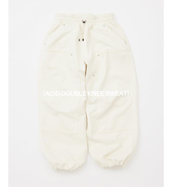 JOURNAL STANDARD「《予約》アシッド ダブル ニー スウェット パンツ」|その他|ナチュラル