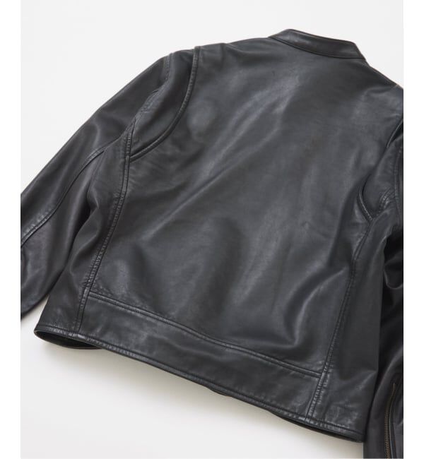 JOURNAL STANDARD「《予約》ウォッシュ シープ レザー シングル ライダース」|ライダースジャケット|