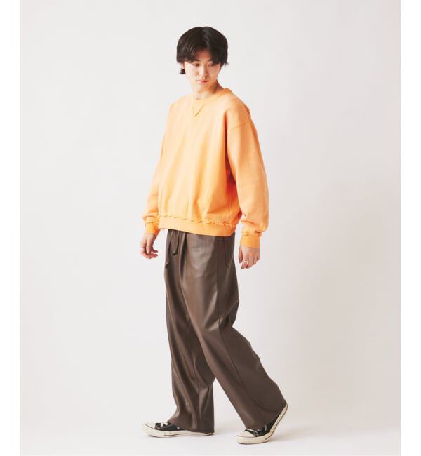 JOURNAL STANDARD relume「《予約》フェイクレザー ワイドストレート イージーパンツ」|その他|