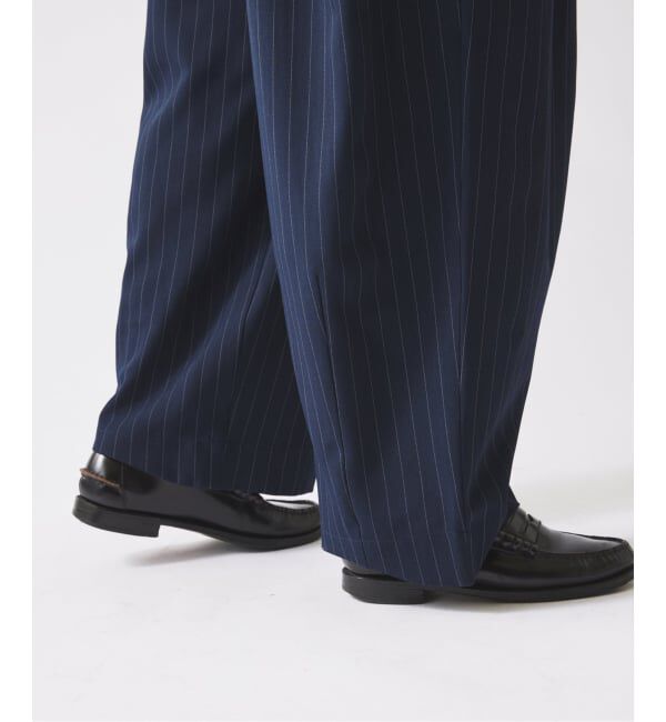 JOURNAL STANDARD relume「《予約》ダブルプリーツ ヒールカット スラックス」|スラックス|