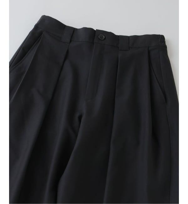 JOURNAL STANDARD relume「《予約》ダブルプリーツ ヒールカット スラックス」|スラックス|
