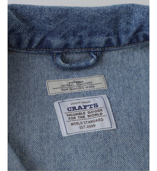 JOURNAL STANDARD relume「《予約》クラフトデニム 12oz トラッカージャケット」|デニムジャケット|