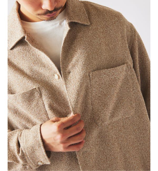 JOURNAL STANDARD relume「《予約》リングヤーン ミックスカラー CPOシャツ」|シャツ・ブラウス|