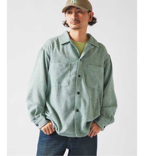 JOURNAL STANDARD relume「《予約》リングヤーン ミックスカラー CPOシャツ」|シャツ・ブラウス|