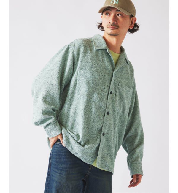 JOURNAL STANDARD relume「《予約》リングヤーン ミックスカラー CPOシャツ」|シャツ・ブラウス|