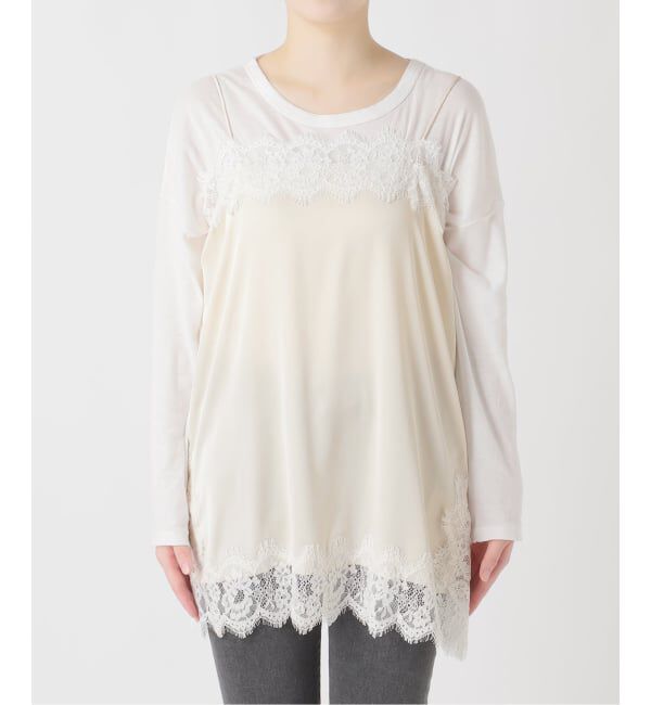 JOURNAL STANDARD relume「《追加予約》サテンレースキャミソール」|キャミソール|