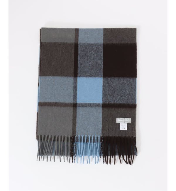 JOURNAL STANDARD「【Joshua Ellis / ジョシュア エリス】Modern Tartans」|マフラー|ブルー